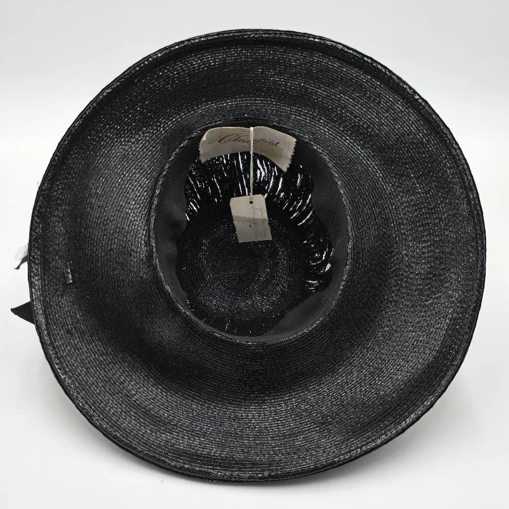 Chesterfield Original Black Lustra Wide Brim Hat
